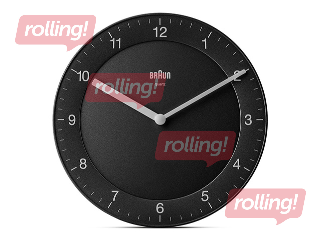 Wall Clock Braun BC06, black