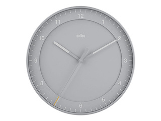 Wall clock Braun BC17, grey