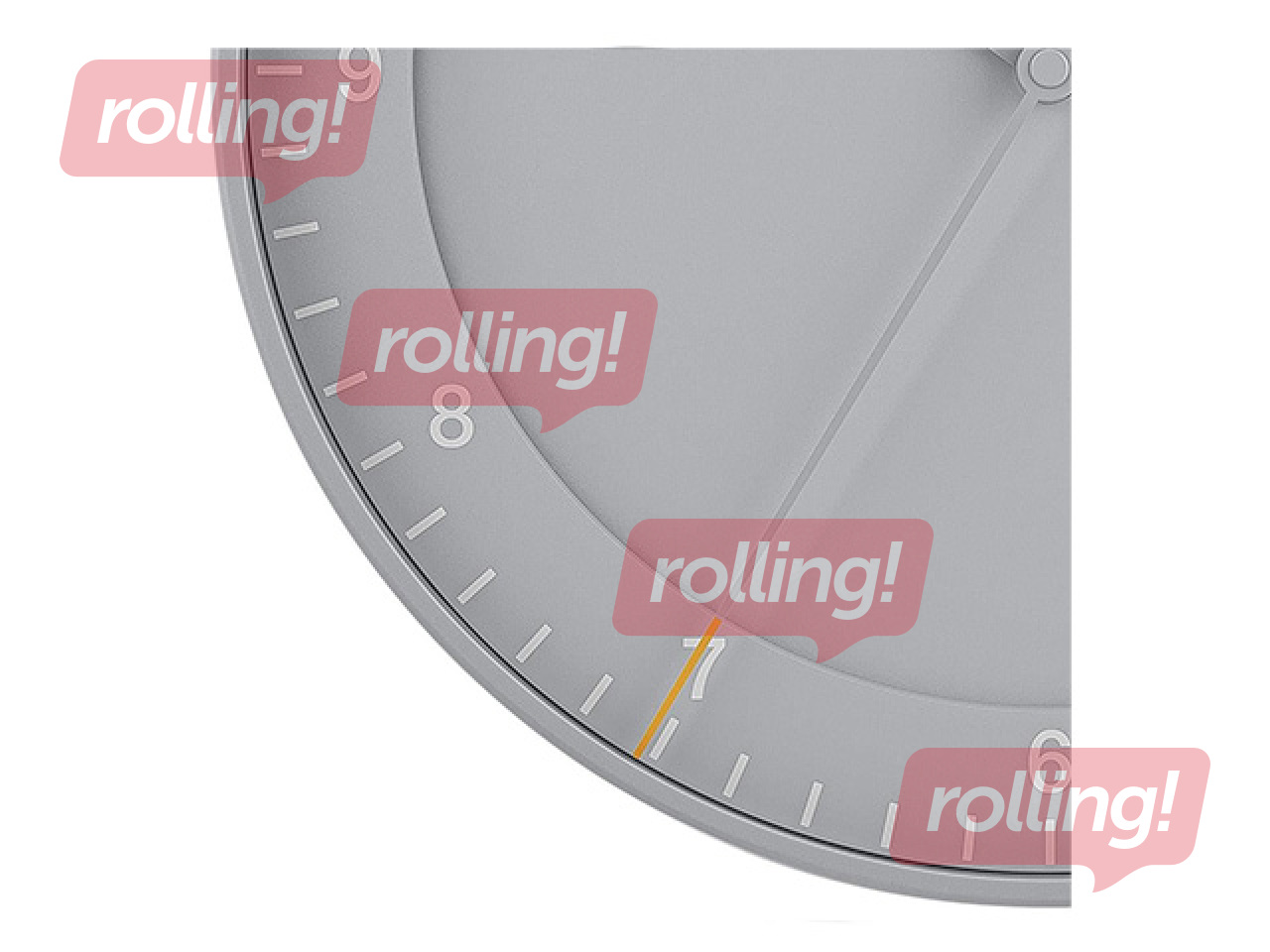 Wall clock Braun BC17, grey