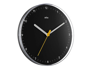 Wall clock Braun BC26, black