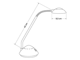 Table lamp Alco, black