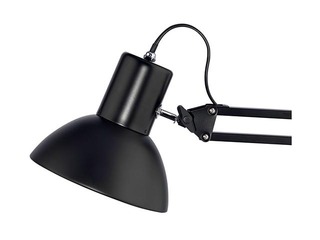 Galda lampa Unilux Success 66, E27, 11W, melna