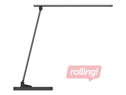 Galda lampa Unilux Popy, LED, 6W, melna