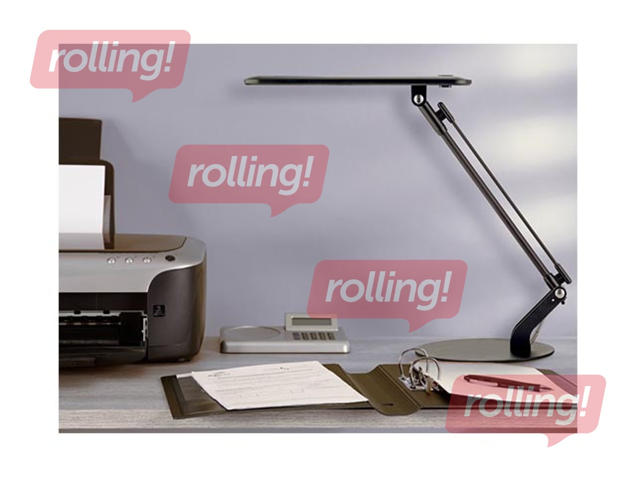 Table lamp Rumbaled LED, black