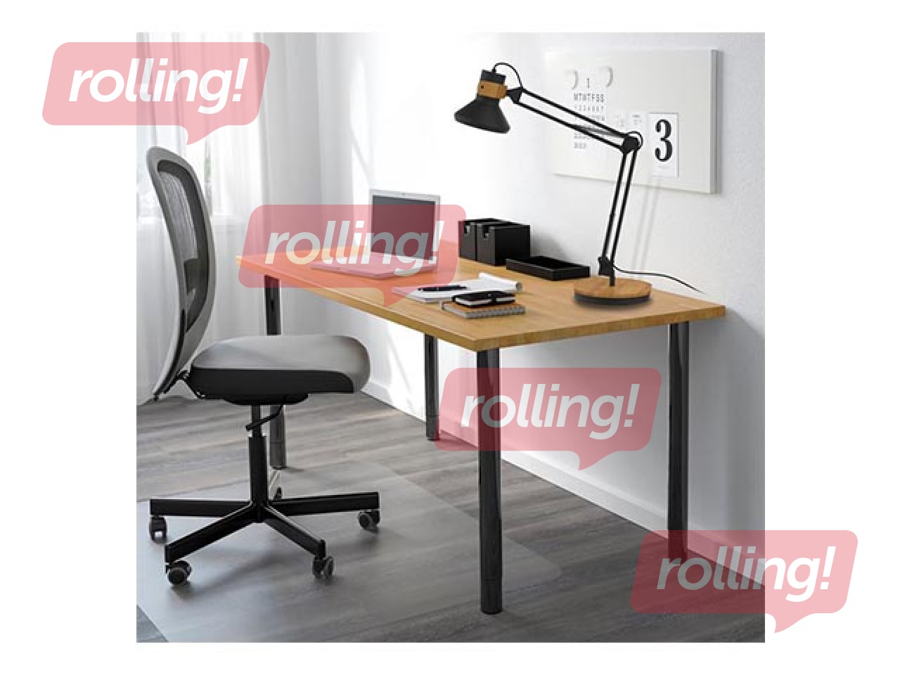 Laualamp Baya Bamboo LED, must