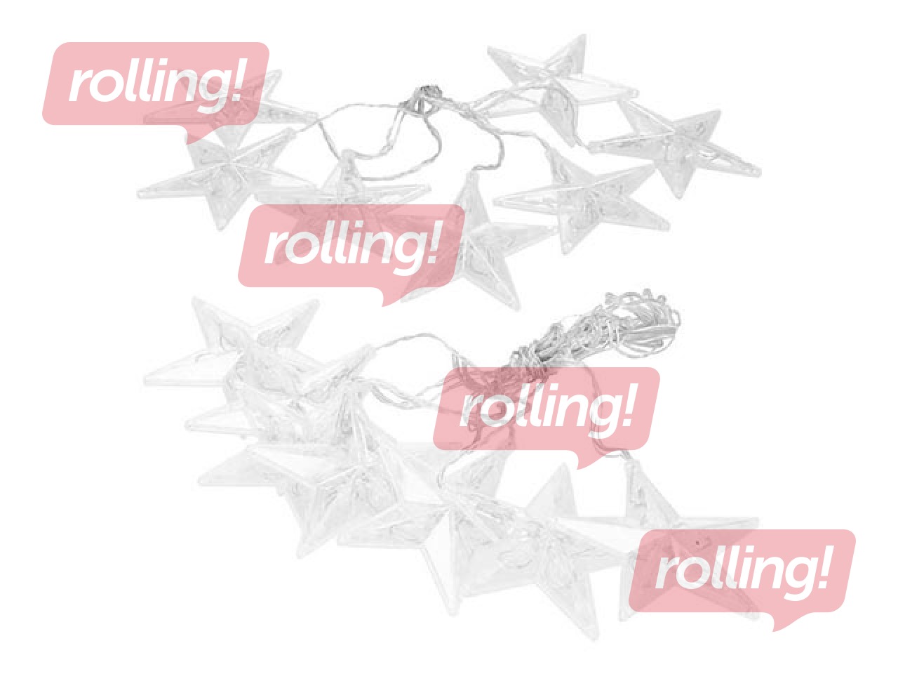 Elektrilised tuled Springos, lumekristallide kardin, 70 LED, soe valge, 4m