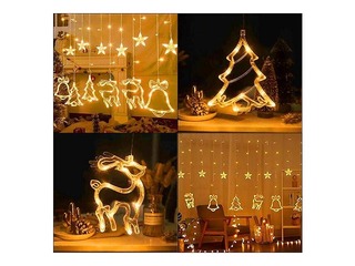 Electric String lights Springos, Christmas, 126 LED, warm white, 6m