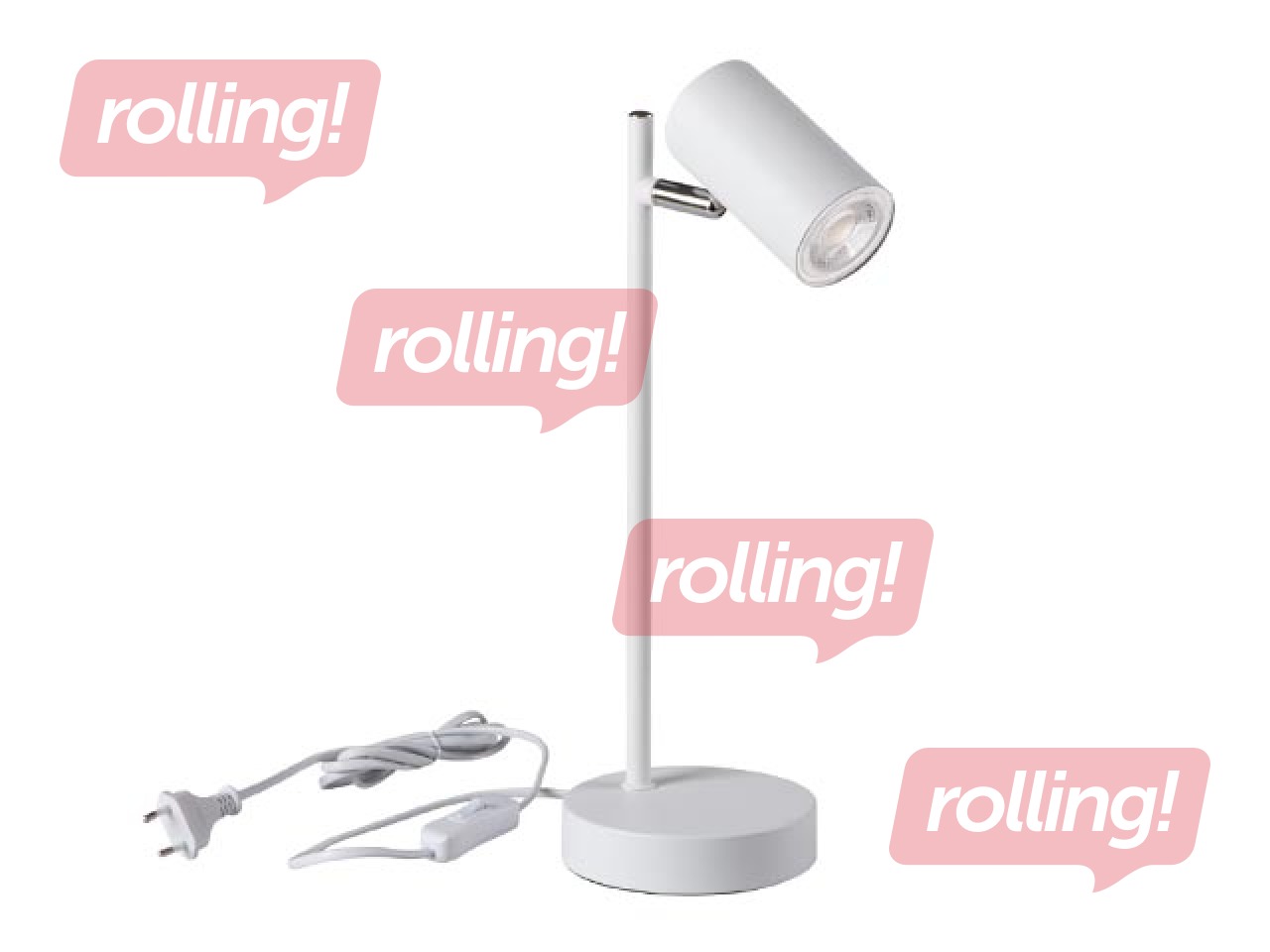 Desk lamp EVALO TL, GU10, 10W, white