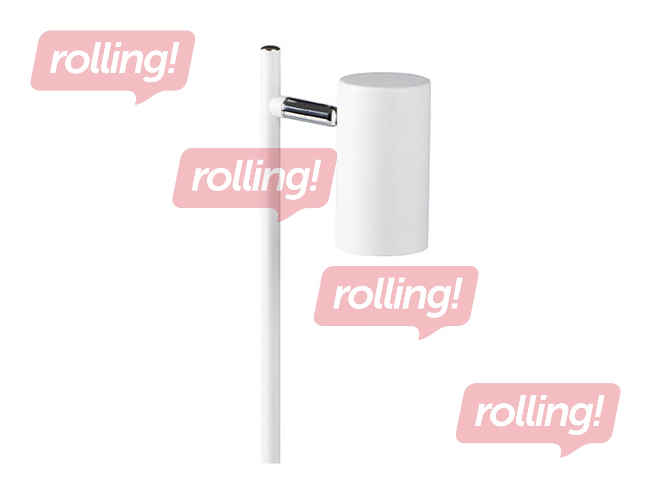 Desk lamp EVALO TL, GU10, 10W, white