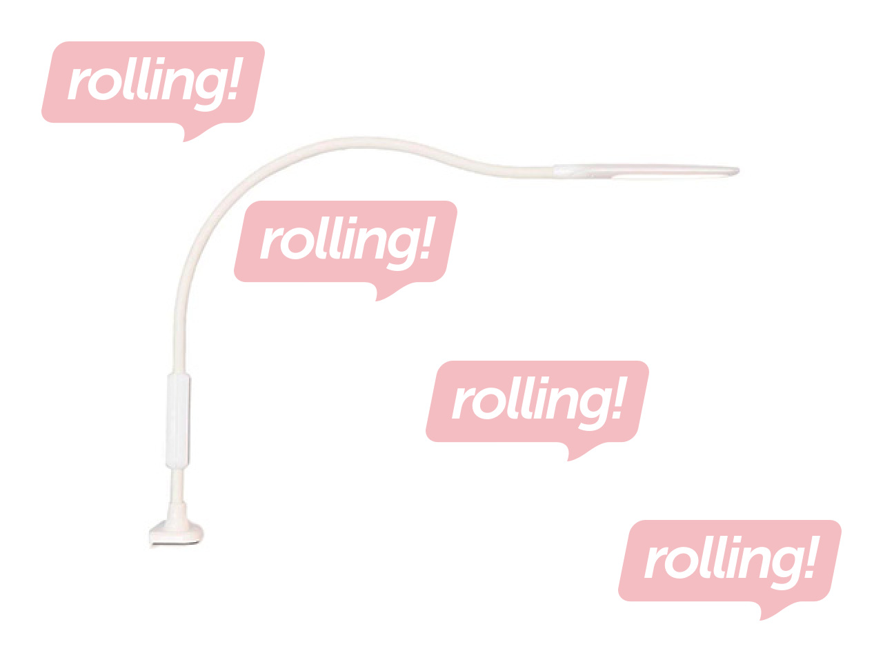 Desk lamp, Sun-Flex, Desklite, white