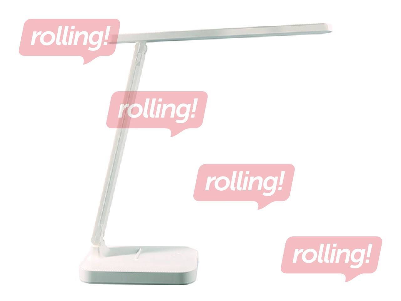 Laualamp Unilux Kapa, LED, valge