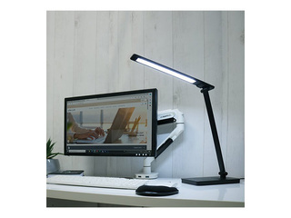 Desk Lamp Unilux Novy, LED, Black