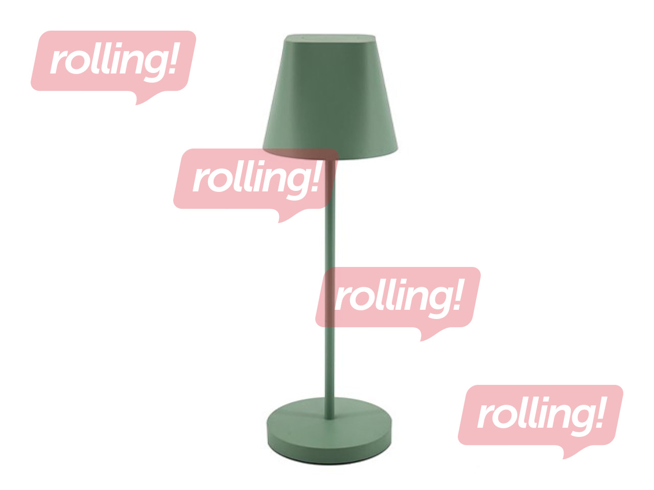 Galda lampa Unilux Ava, LED, zaļa