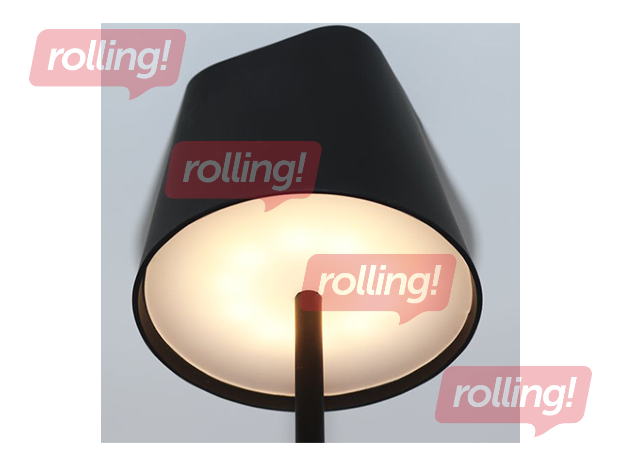 Laualamp Unilux Ava, LED, tumerooranž