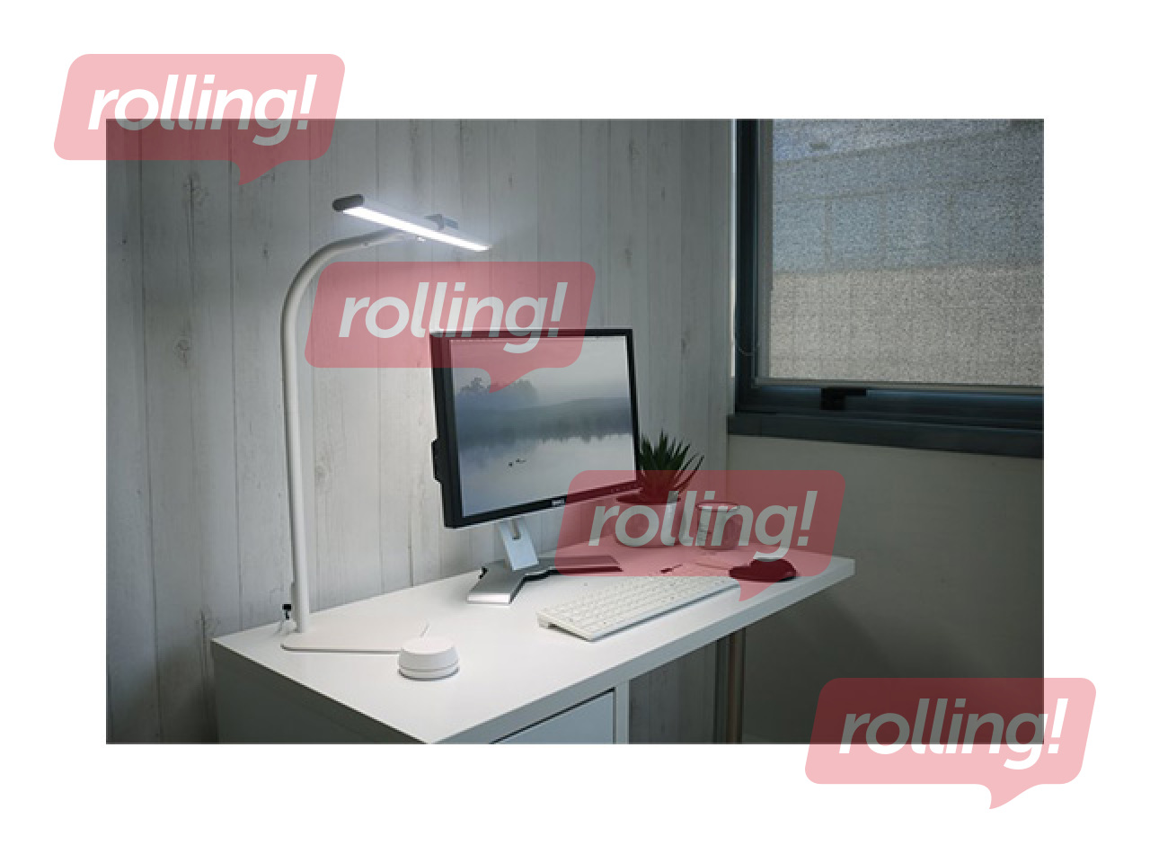 Laualamp Unilux Strata Base, LED, valge