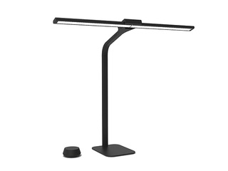 Galda lampa Unilux Strata Base, LED, melna