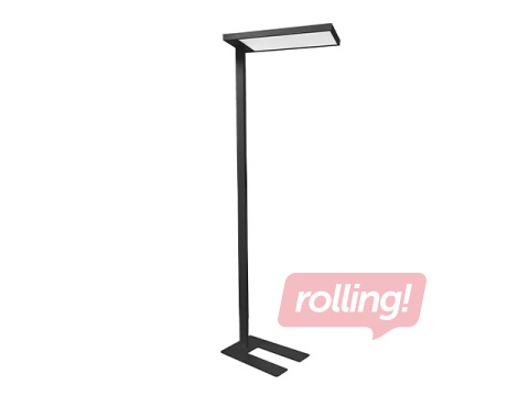 Põrandalamp Unilux Versus, LED, must, 196cm