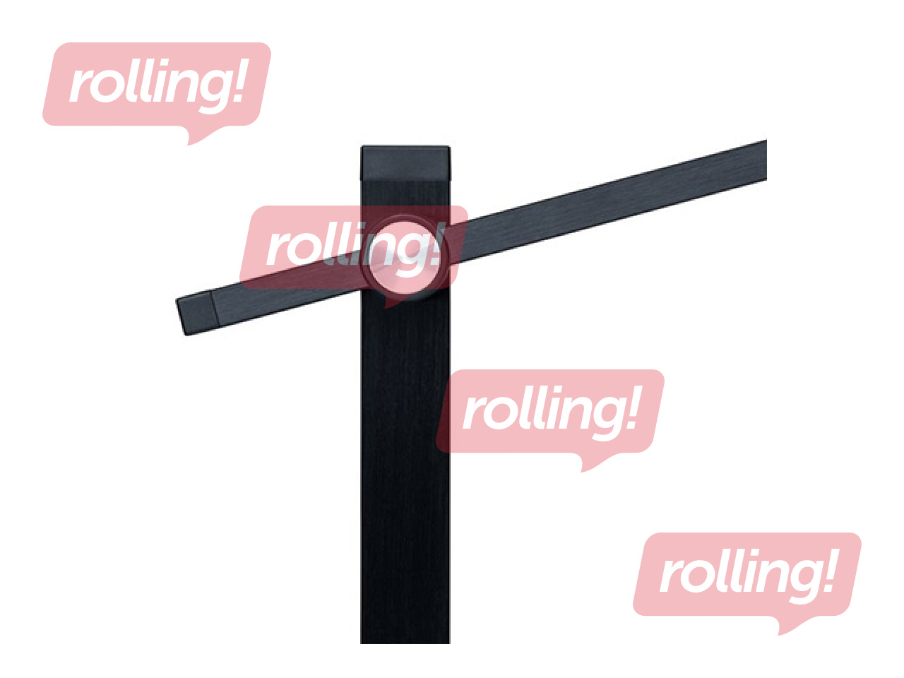 Põrandalamp Unilux Lumlight, LED, must, 145cm