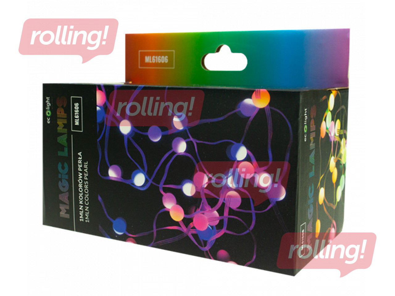 Elektrilised string-tuled, Magic lights Perła 50 LED RGB (1 miljon värvi), 5 m, USB