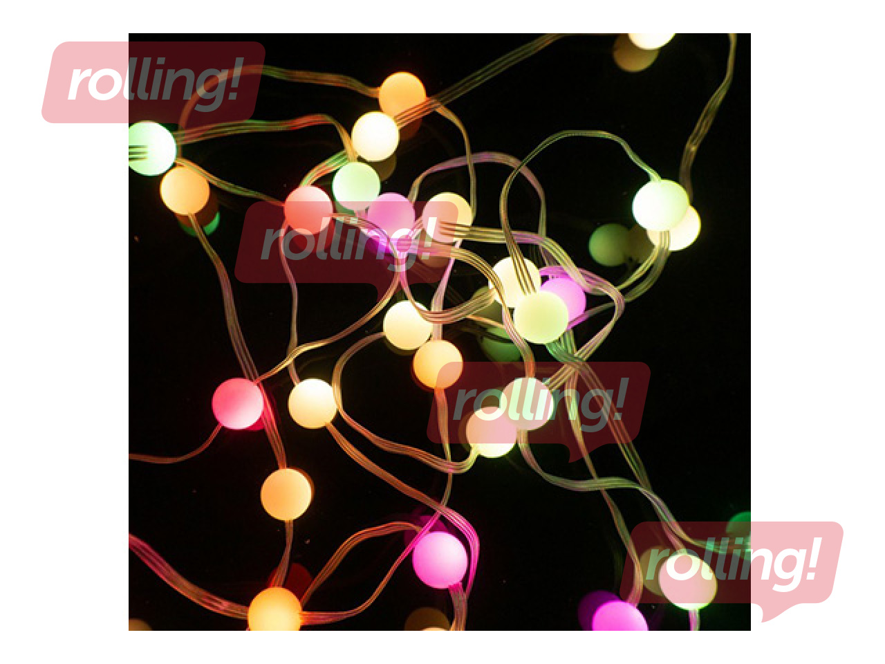 Elektrilised string-tuled, Magic lights Perła 50 LED RGB (1 miljon värvi), 5 m, USB