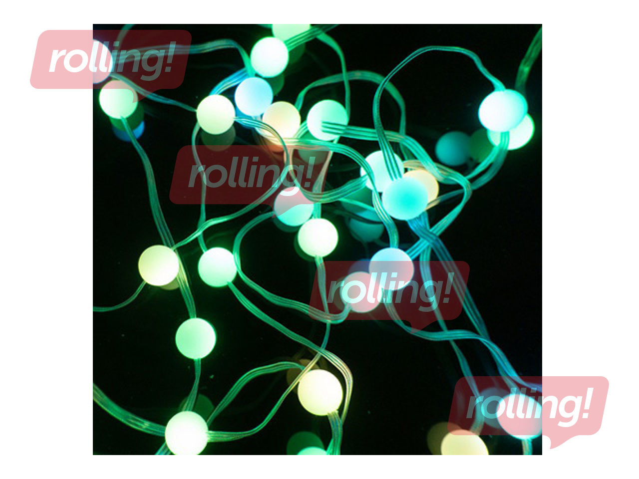 Elektrilised string-tuled, Magic lights Perła 50 LED RGB (1 miljon värvi), 5 m, USB