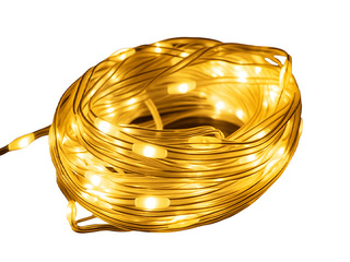 Electric string lights, Magic Lights 100 LED 3000K – 10m, warm white, USB 