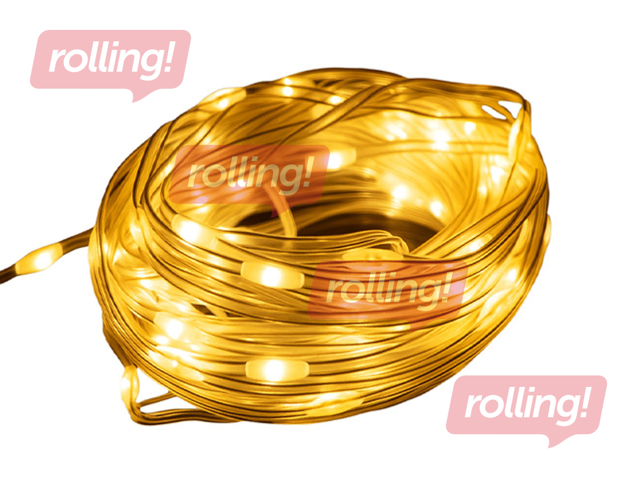 Elektrilised string-tuled, Magic Lights 100 LED 3000K – 10 m, soe valge, USB 