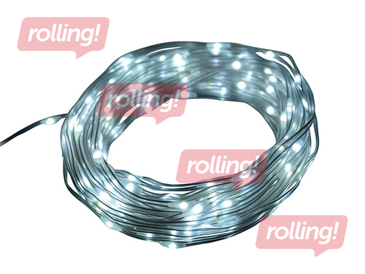 Elektrilised string-tuled, Magic Lights 100 LED 6500K – 10m, külm valge, USB 