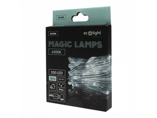 Elektrilised string-tuled, Magic Lights 100 LED 6500K – 10m, külm valge, USB 