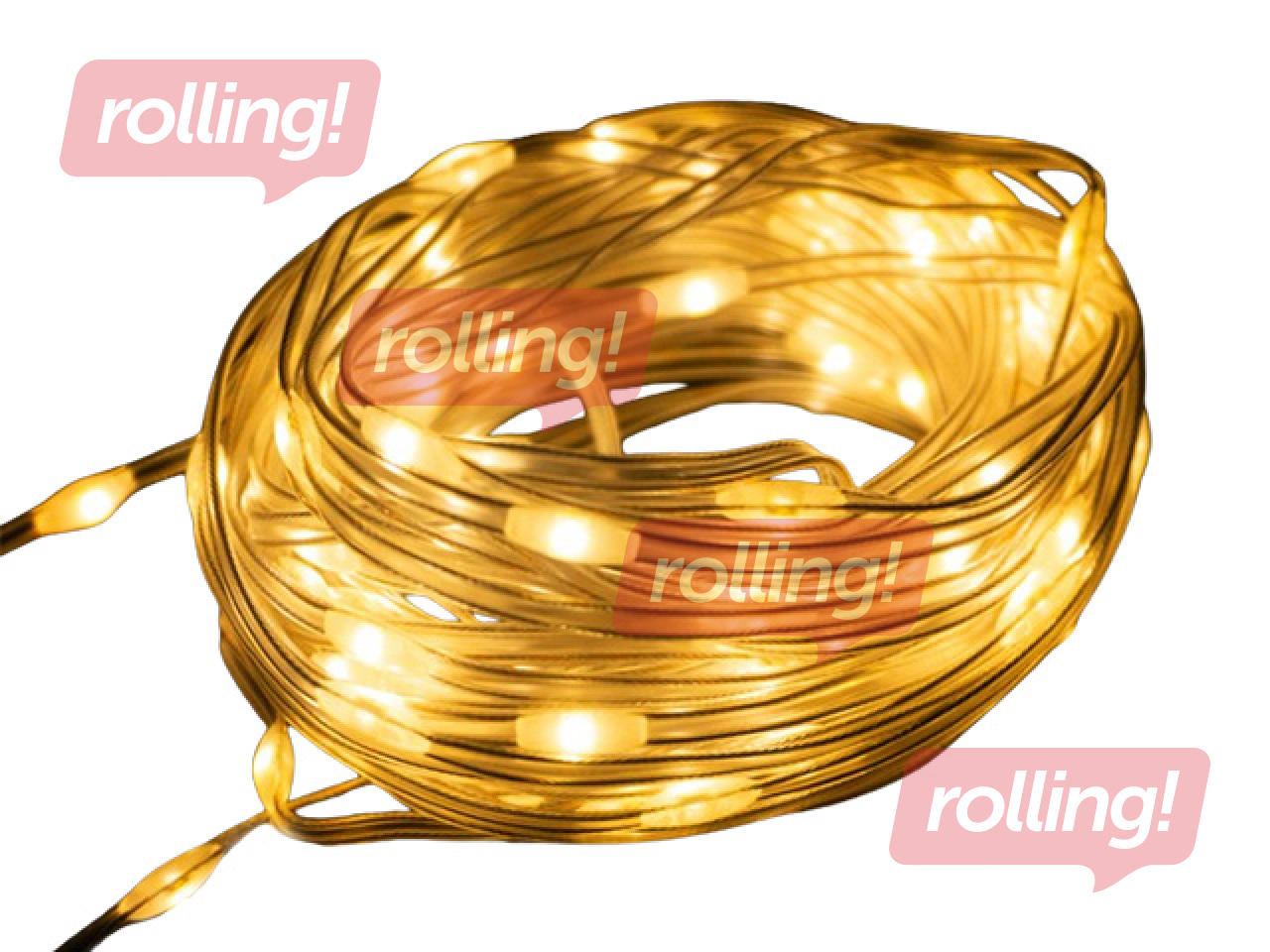 Elektrilised string-tuled, Magic Lights 200 LED 3000K – 20m, soe valge, USB 