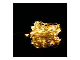 Elektrilised string-tuled, Magic Lights 200 LED 3000K – 20m, soe valge, USB 
