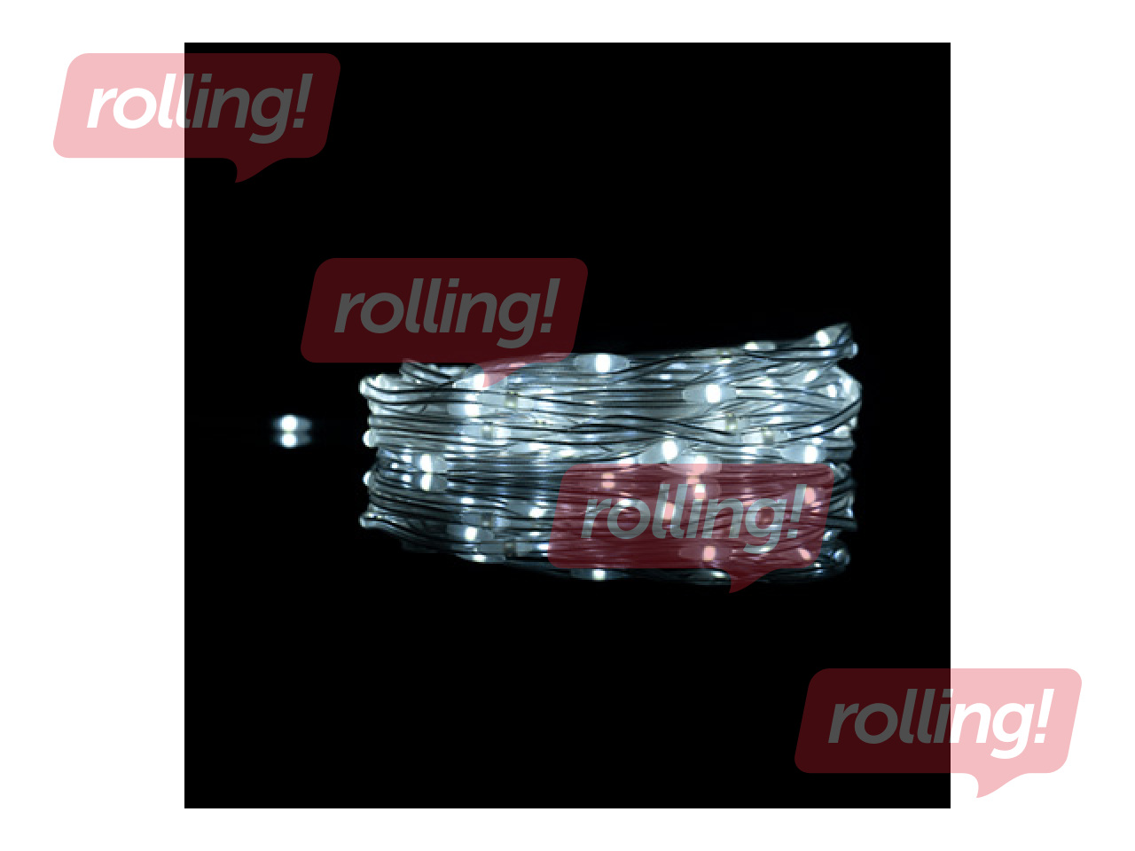 Elektrilised string-tuled, Magic Lights 200 LED 6500K – 20m, külm valge, USB 