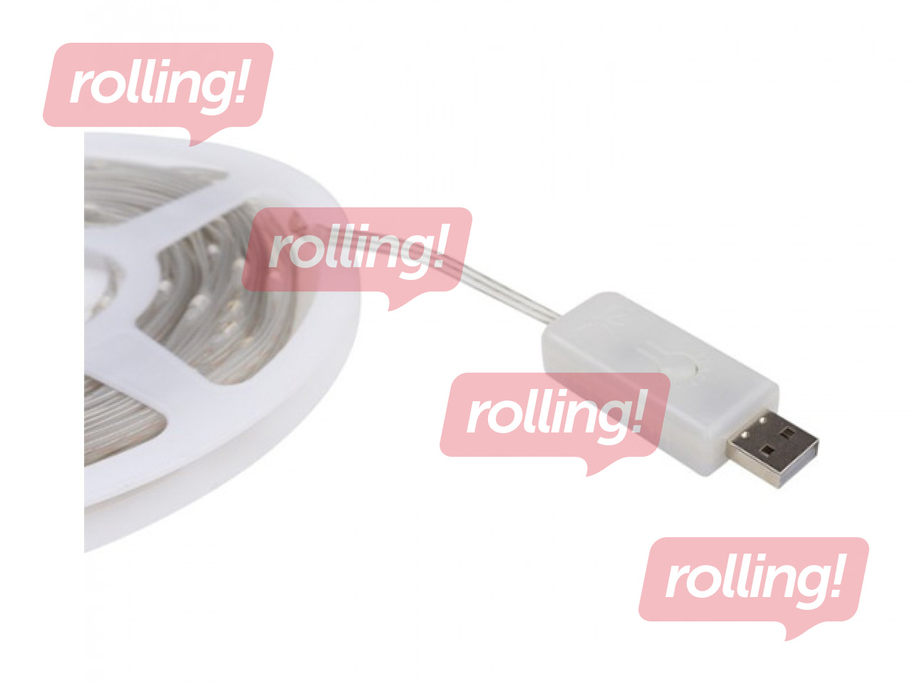 Электрическая гирлянда, Волшебные лампы 100 RGB LED (1 миллион цветов) – 5м, USB 5V