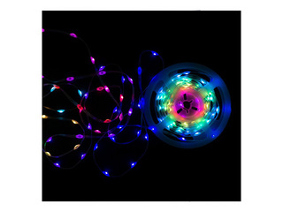 Elektrilised string-tuled, Magic lights 100 RGB LED-i (1 miljon värvi) – 5m, USB 5V