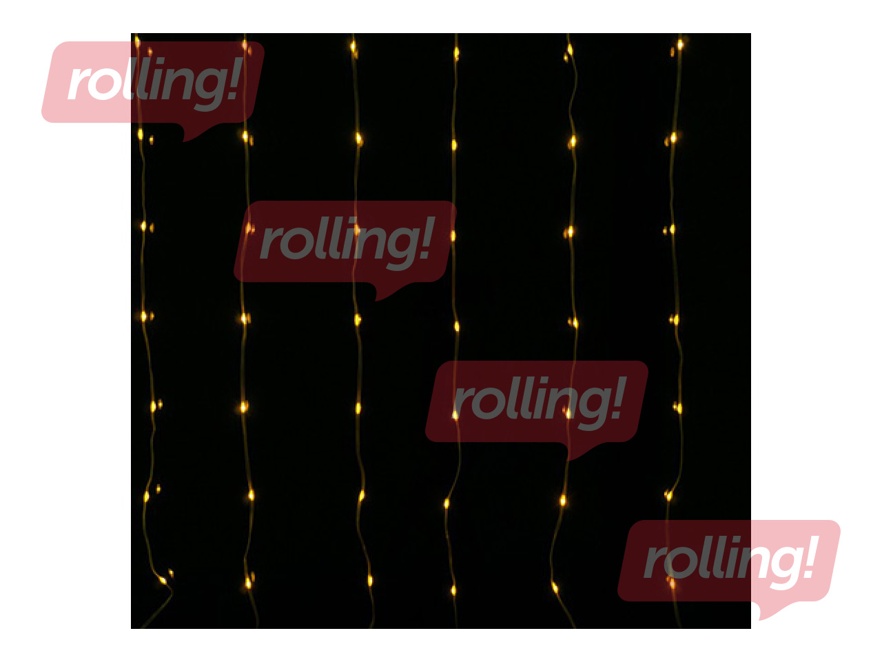 Elektrilampide ahel, MAGIC LAMP kardin 200LED, 2m*1m 3000K, soe valge, DC5V