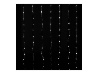 Elektrilampide ahel, MAGIC LAMP kardin 200LED, 2m*1m 6500K, külm valge, DC5V