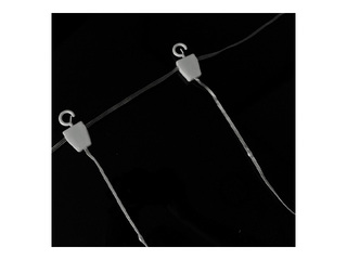 Elektriskā lampiņu virtene, MAGIC LAMP aizkars 200LED, 2m*1m 6500K, auksti balts, DC5V