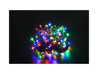 Electric string lights, Modee Lighting LED Rope, 200 LEDs, colored, 20 m