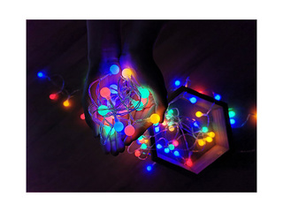 Elektrilised string-tuled, Modee Lighting LED-nöör Berry, 100 LED-i, värvilised, 10 m