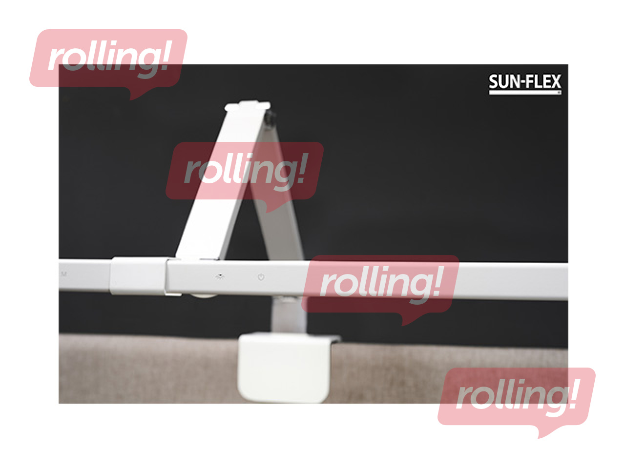 Galda lampa Sun-Flex Screenlite Panel, LED, 12W, regulējams spilgtums, balta