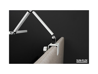 Galda lampa Sun-Flex Screenlite Panel, LED, 12W, regulējams spilgtums, balta