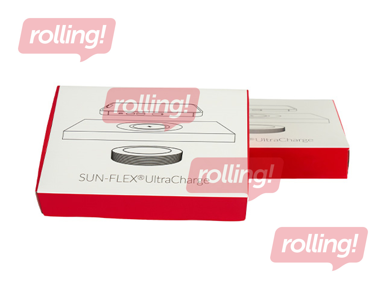 Laadija Sun-Flex Ultra Charge, juhtmevaba, must