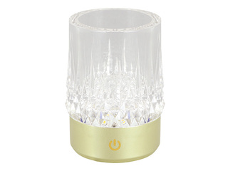 Настольная лампа Struhm Crystal Gral, LED, декоративная, Ø7.5x10.5см