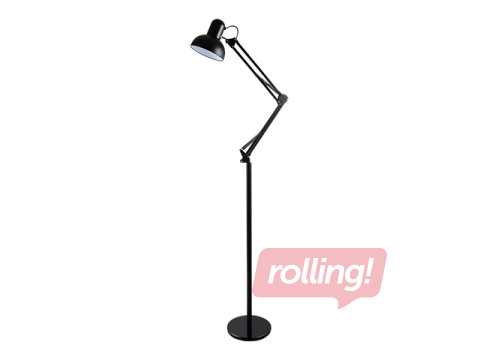 Põrandalamp Orno Luwes II, must, 182cm