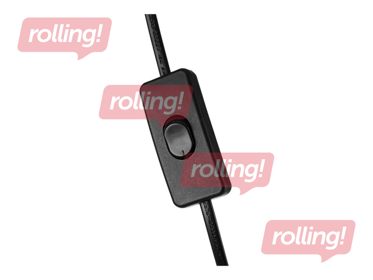 Põrandalamp Orno LAR, must, 160cm