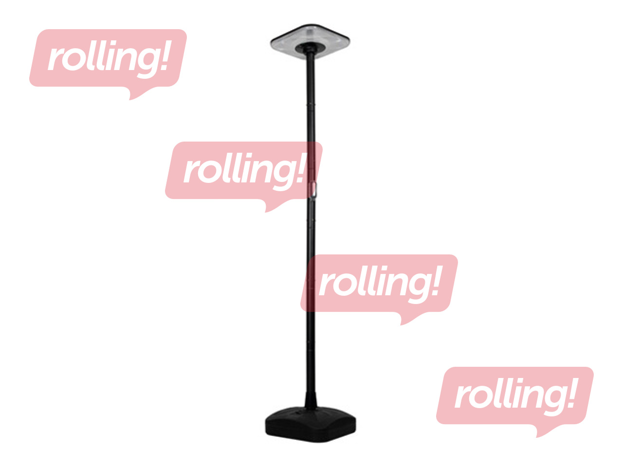 Päikeselamp Kanlux Pareno, liikumisanduriga, LED, 25W, reguleeritav heledus, must