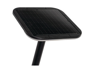 Päikeselamp Kanlux Pareno, liikumisanduriga, LED, 25W, reguleeritav heledus, must