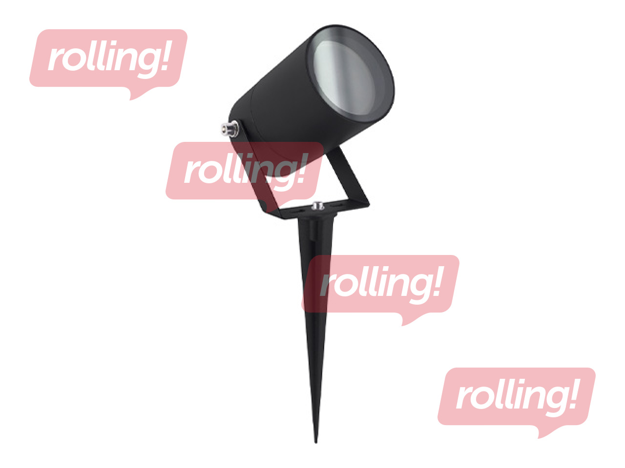 Aialamp Struhm Glan GU10 C, LED, 35W, must