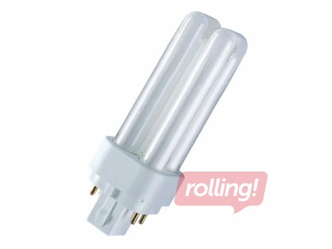 Лампочка Osram, G24Q-2, 18W/840, белая