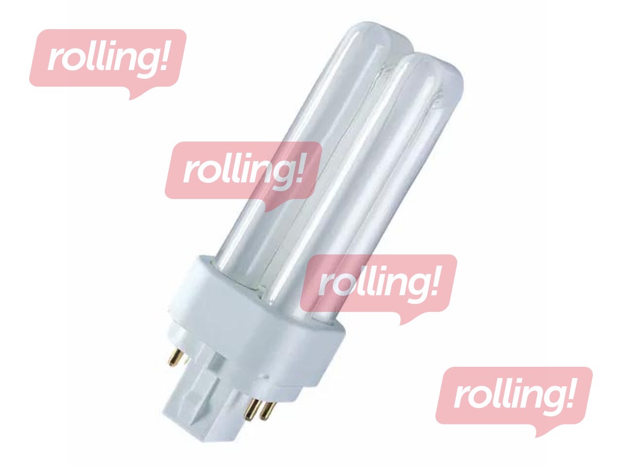 Лампочка Osram, G24Q-2, 18W/840, белая